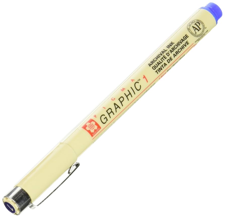 Sakkuページ Amazon.com: Sakura SAKXSDK1.36 Pigma Graphic Pen, Blue